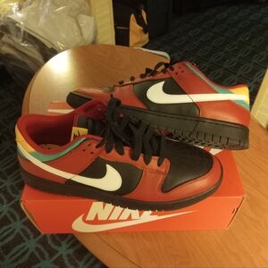 🏍️ Nike Dunk Low DEADPOOL Biker Tattoos 🏍️